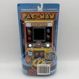 Basic Fun Arcade Classics - Pac-Man Color LCD Retro Mini Arcade Game NEW